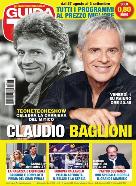 GuidaTV – 22 Agosto 2023 Cover