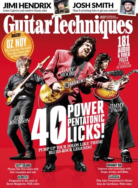 Guitar Techniques – Issue 352 – October 2023 Cover