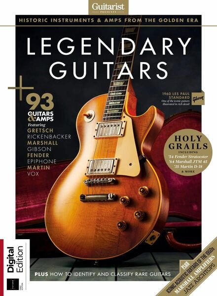 Guitarist Presents Legendary Guitars – 1st Edition – 29 June 2023 Cover