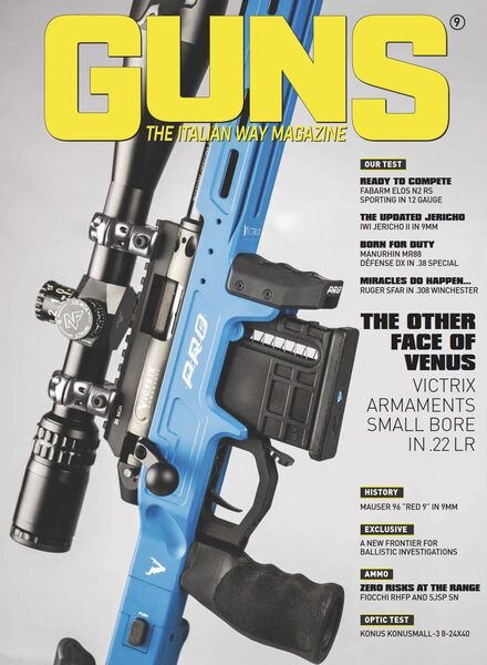 GUNS The Italian Way – Issue 9 – August 2023 Cover