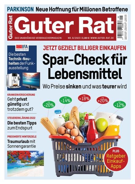 Guter Rat – September 2023 Cover