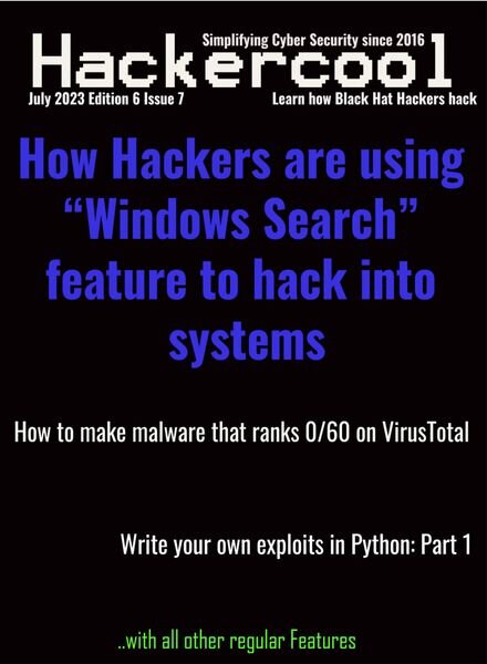 Hackercool – July 2023 Cover