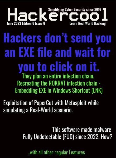 Hackercool – June 2023 Cover