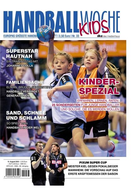 Handballwoche – 15 August 2023 Cover