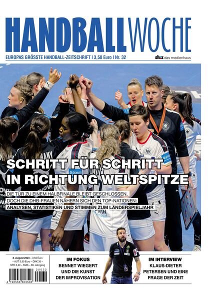 Handballwoche – 8 August 2023 Cover