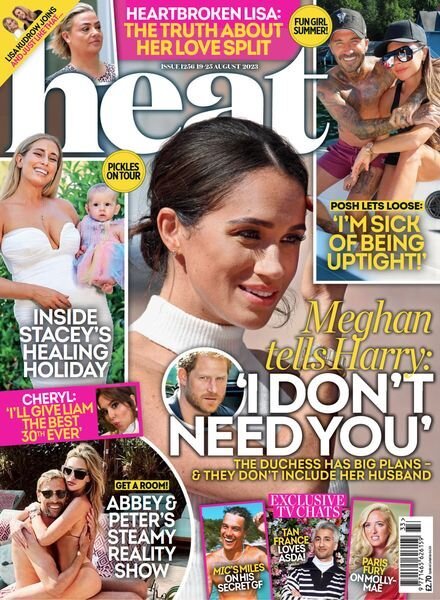 Heat UK – Issue 1256 – 19 August 2023 Cover