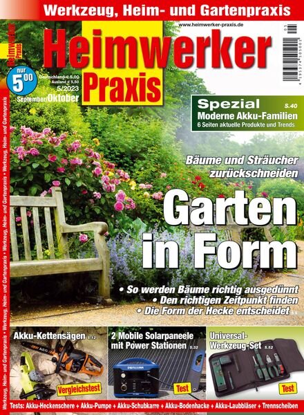 Heimwerker Praxis – August 2023 Cover