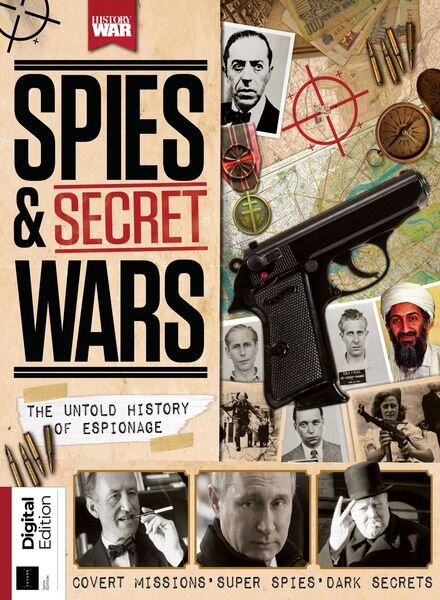 History of War Spies & Secret Wars – 6th Edition – August 2023 Cover