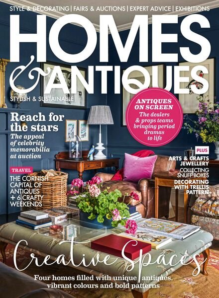 Homes & Antiques Magazine – July 2023 Cover