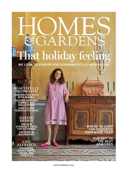 Homes & Gardens UK – September 2023 Cover