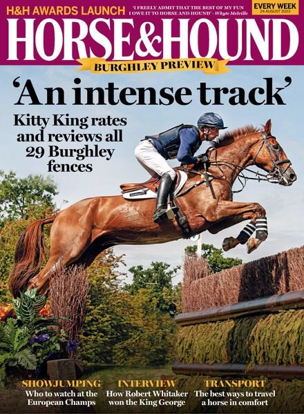 Horse & Hound – 24 August 2023 Cover