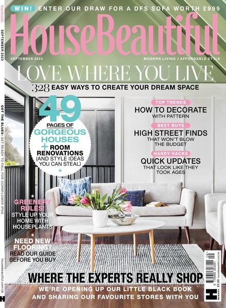 House Beautiful UK – September 2023 Cover