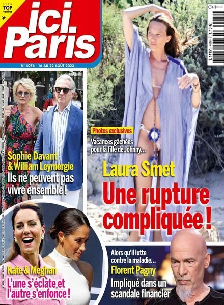 Ici Paris – 16 Aout 2023 Cover