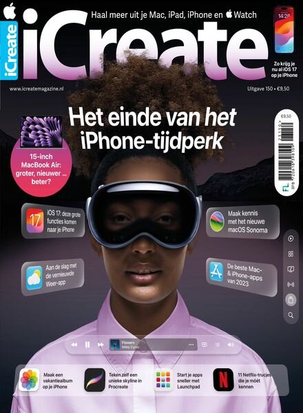 iCreate Netherlands – Augustus 2023 Cover