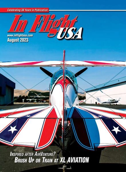 In Flight USA – August 2023 Cover