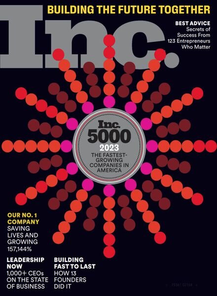 Inc Magazine – September 2023 Cover