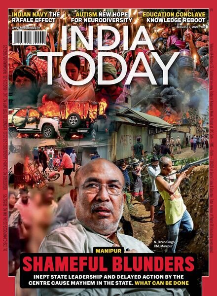 India Today – Monday August 7 2023 Cover