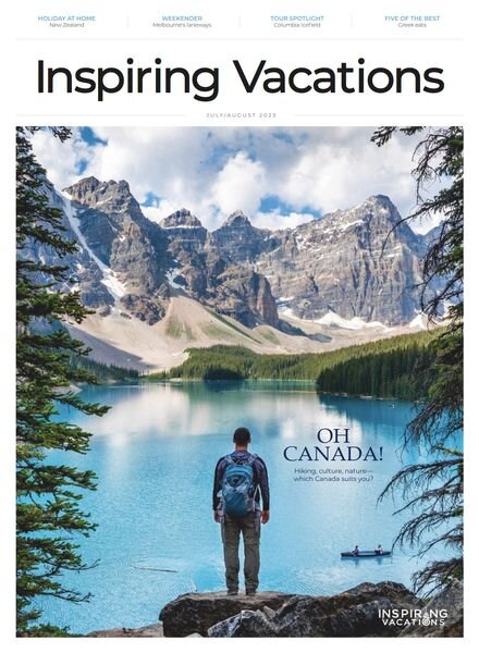 Inspiring Vacations Magazine – July-August 2023 Cover