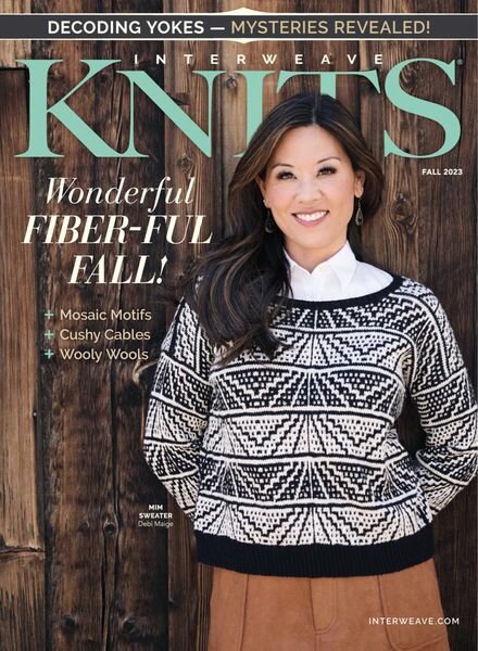 Interweave Knits – Fall 2023 Cover