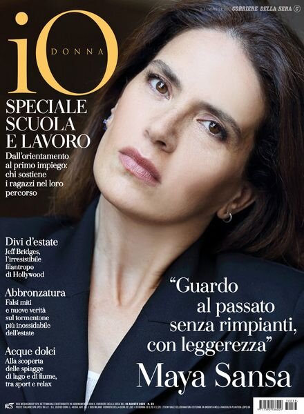 Io Donna del Corriere della Sera – 19 Agosto 2023 Cover
