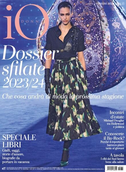 Io Donna del Corriere della Sera – 5 Agosto 2023 Cover
