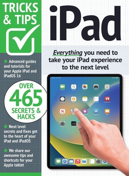 iPad Tricks and Tips – 15th Edition – August 2023 Cover