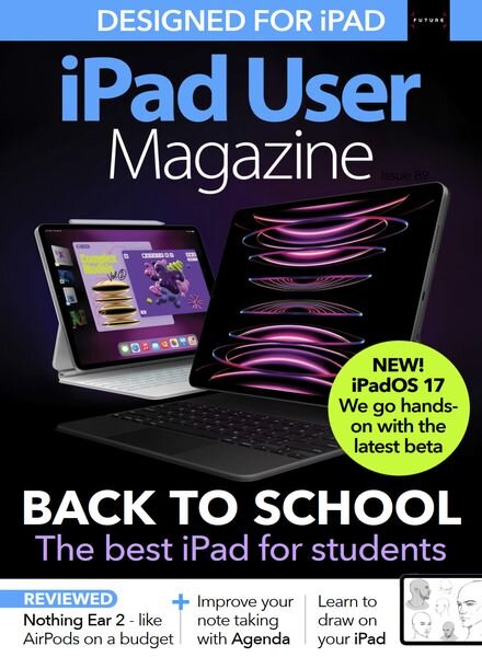 iPad User Magazine – Issue 91 – August 2023 Cover