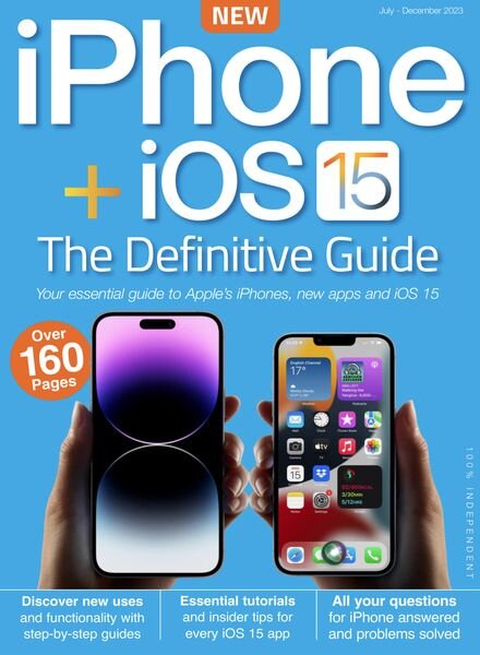 iPhone + iOS 15 Definitive Guide – July-December 2023 Cover