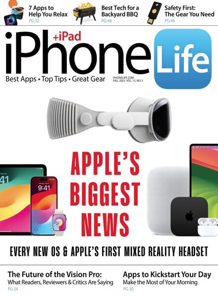 iPhone Life Magazine – Fall 2023 Cover