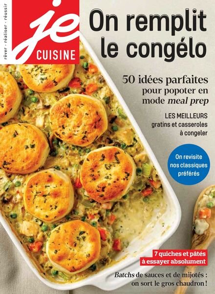 Je Cuisine – Vol 19 N 3 2023 Cover