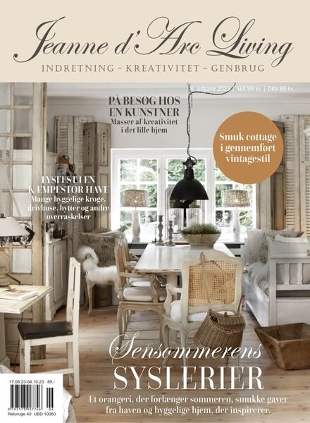 Jeanne d’Arc Living Dansk udgave – August 2023 Cover