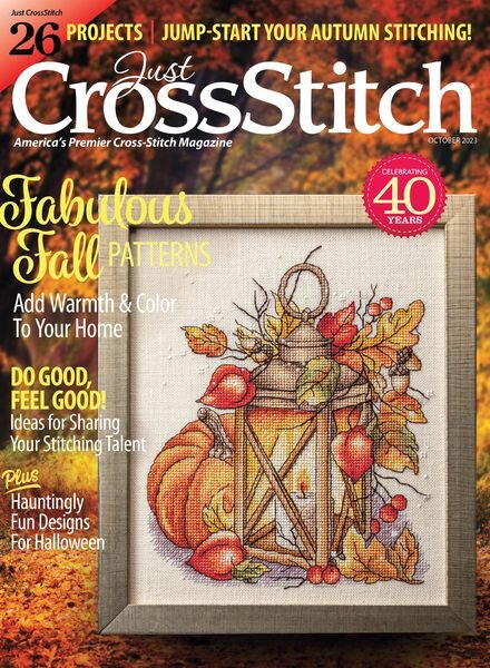 Just CrossStitch – October 2023 Cover