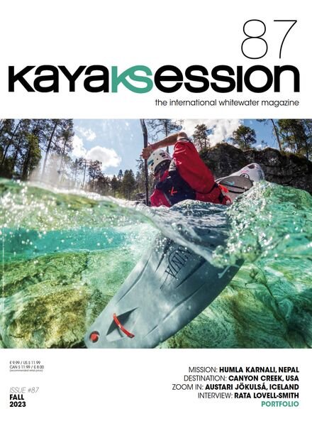 Kayak Session Magazine – Issue 87 – Fall 2023 Cover