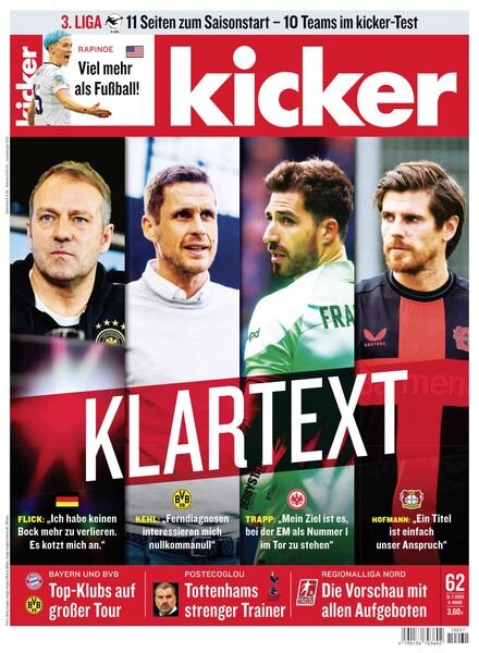 Kicker – 31 Juli 2023 Cover