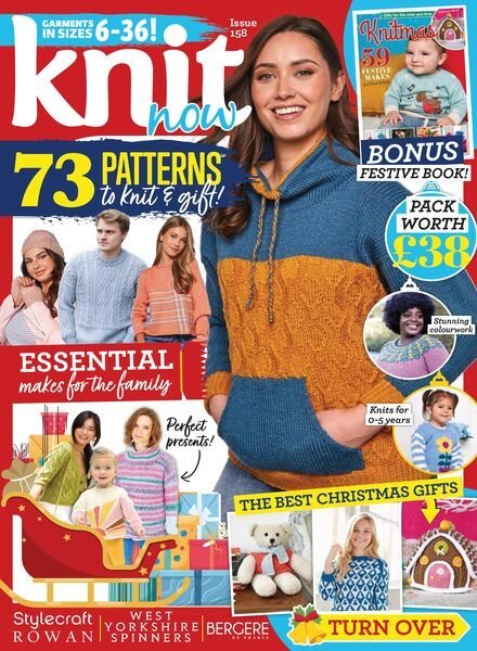 Knit Now – Issue 158 – August 2023 Cover