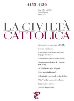 La Civilta Cattolica -5 Agosto 2023