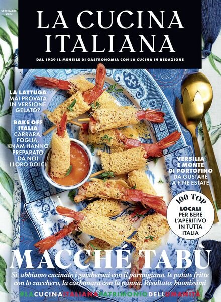 La Cucina Italiana – Settembre 2023 Cover