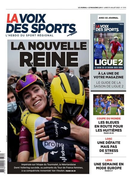 La Voix des Sports – 31 juillet 2023 Cover