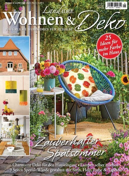 LandIDEE Wohnen & Deko – August-September 2023 Cover