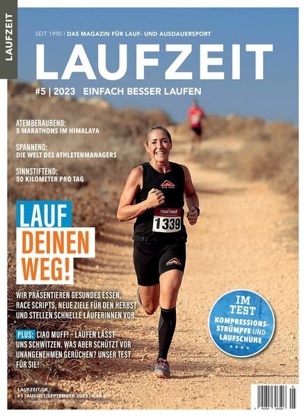 Laufzeit – August-September 2023 Cover