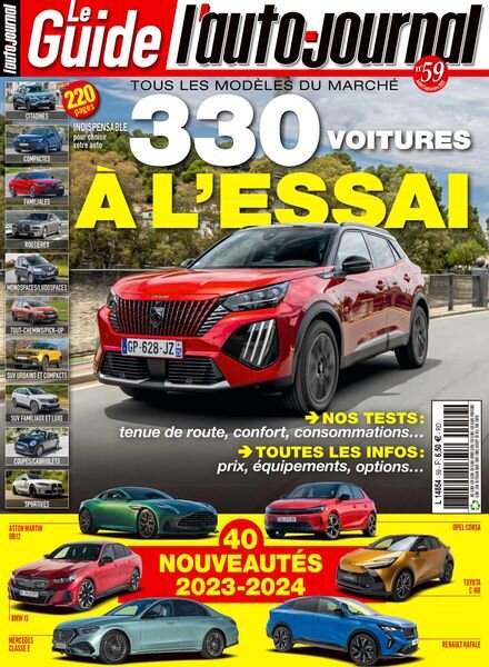 L’auto Journal Le Guide – 2 Aout 2023 Cover
