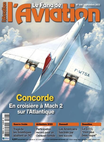 Le Fana de l’Aviation – Septembre 2023 Cover