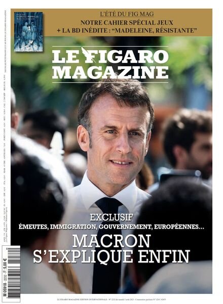Le Figaro Magazine – 4 Aout 2023 Cover