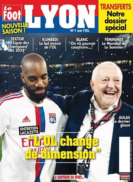 Le Foot Lyon – Juillet-Septembre 2023 Cover