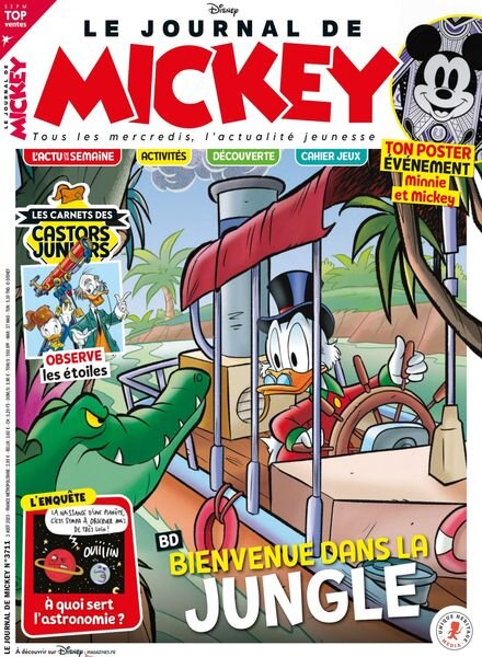 Le Journal de Mickey – 2 Aout 2023 Cover