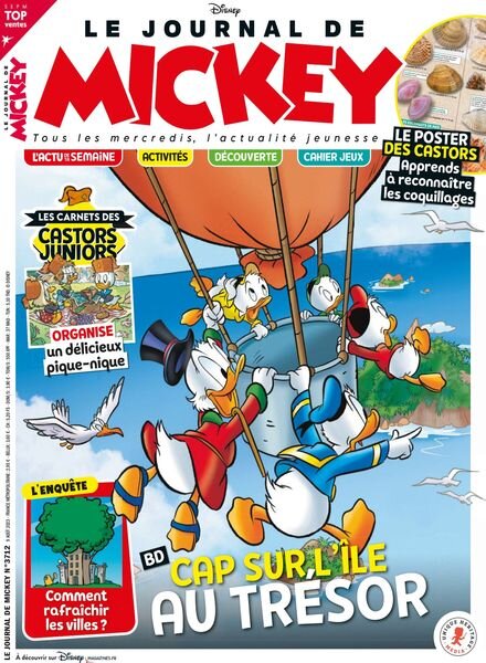 Le Journal de Mickey – 9 Aout 2023 Cover