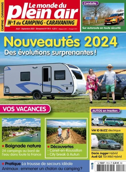 Le Monde du Plein-Air – Aout-Septembre 2023 Cover