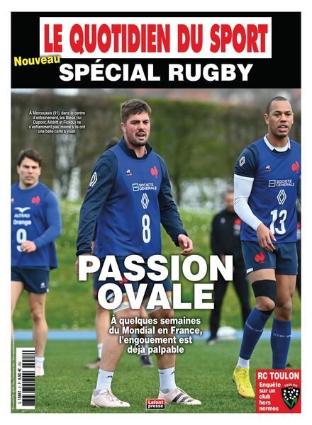 Le Quotidien du Sport – Juillet-Septembre 2023 Cover
