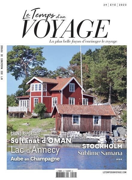 Le Temps d’un Voyage – ete 2023 Cover
