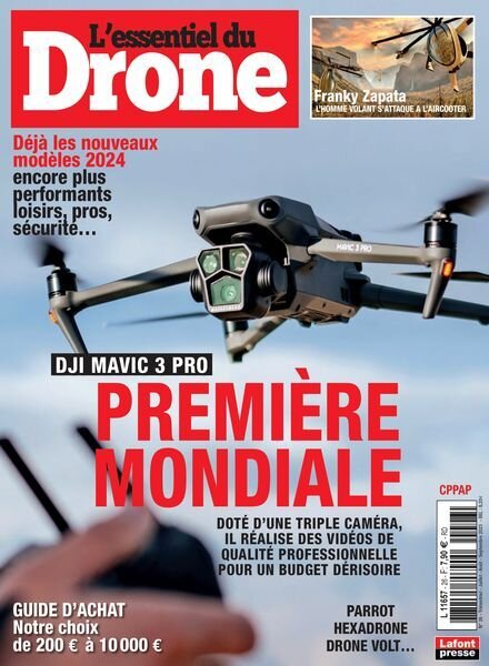 L’Essentiel du Drone – Juillet-Septembre 2023 Cover